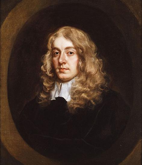 Sir Peter Lely Portrait of Sir Samuel Morland oil painting picture